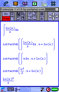 Rechenweg von Formulae 1